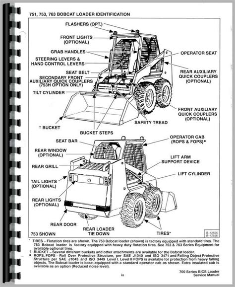 bobcat 753 skid steer manual|difference between 753 and 773.